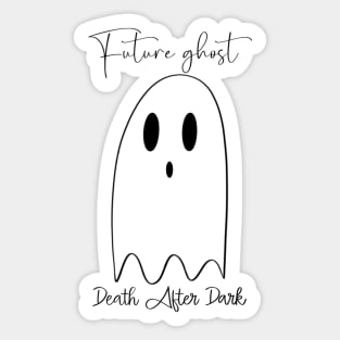 Future Ghost Sticker